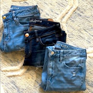 American Eagle Jeans. Distressed